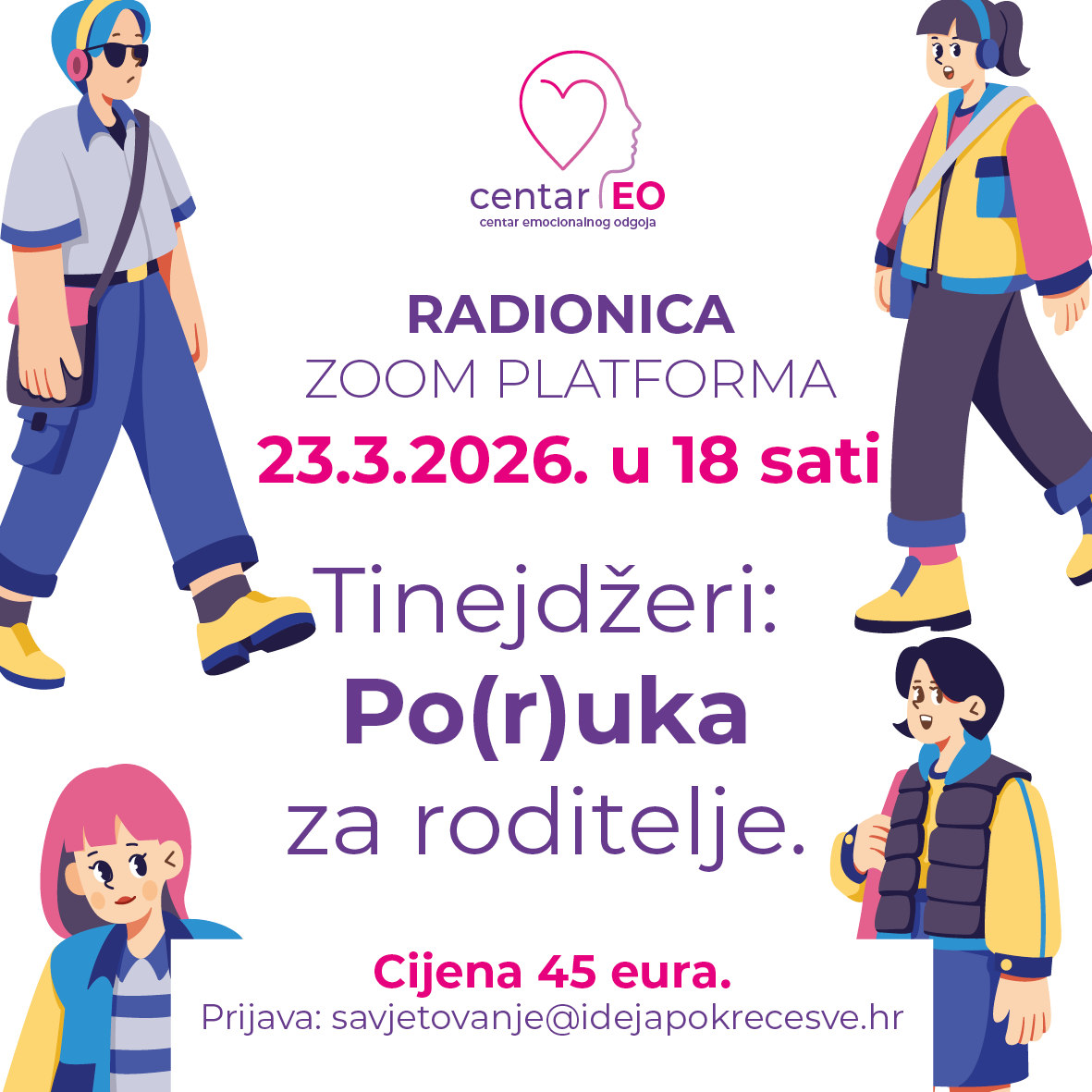 TInejdžeri: Po(r)uka za roditelje